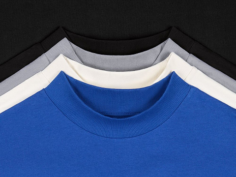 Футболка оверсайз унисекс T9, молочно-белая - рис 6.