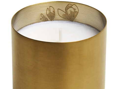 Ароматическая свеча Wellmark Quiet Rebellion - Золотой - рис 7.