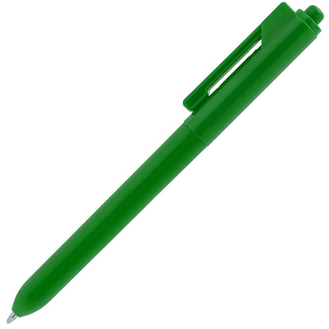 Ручка шариковая Hint, зеленая - рис 3.