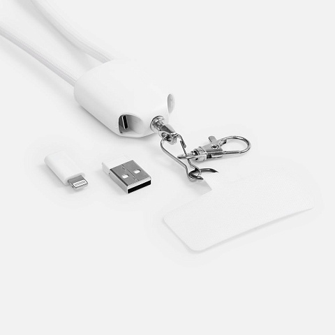 Кабель-ланьярд energyFlex Pro, белый - рис 5.