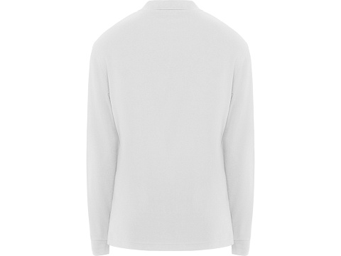 Рубашка поло Rover с длинным рукавом, белый - рис 2.