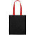 Холщовая сумка BrighTone, черная с красными ручками - миниатюра - рис 4.