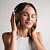 Беспроводные накладные наушники Stereo Vibe, BT 5.4, 400 мАч, черный, Deppa - миниатюра - рис 3.