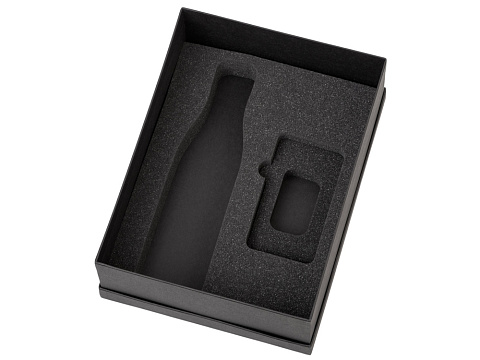 Подарочный набор с термобутылкой и повербанком С2, зеленое яблоко - рис 3.