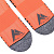 Набор из 3 пар спортивных мужских носков Monterno Sport, фиолетовый, зеленый и оранжевый - миниатюра - рис 8.