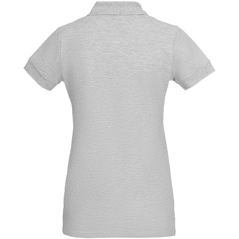 Рубашка поло женская Virma Premium Lady, серый меланж - рис 3.