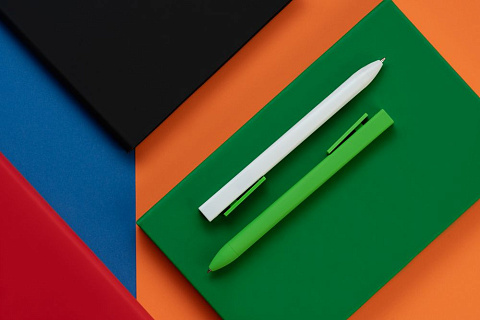 Ручка шариковая Swiper SQ Soft Touch, зеленая - рис 7.