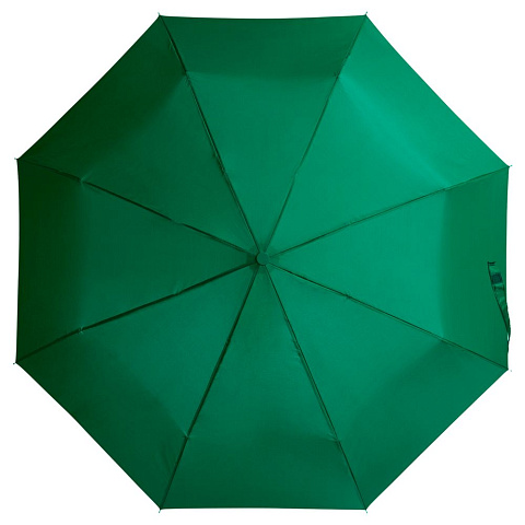 Зонт складной Basic, зеленый - рис 3.
