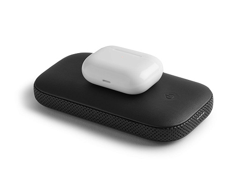 Внешний аккумулятор с беспроводной колонкой Powersound, черный - рис 5.