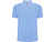 Рубашка поло Pegaso мужская, небесно-голубой - миниатюра
