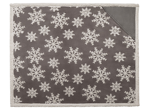 Плед Snowflake новогодний - рис 3.