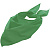 Шейный платок Bandana, ярко-зеленый - миниатюра