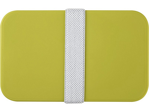 Двухслойный ланчбокс MIYO, лайм/белый - рис 5.