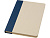 Liliana блокнот формата А5 в твердой обложке из пластика из сахарного тростника - Синий - миниатюра