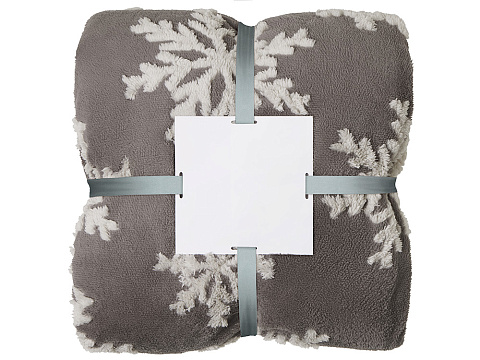 Плед Snowflake новогодний - рис 12.