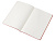 Блокнот Audrey А5 на сшивке в гибкой обложке софт-тач, красный - миниатюра - рис 3.