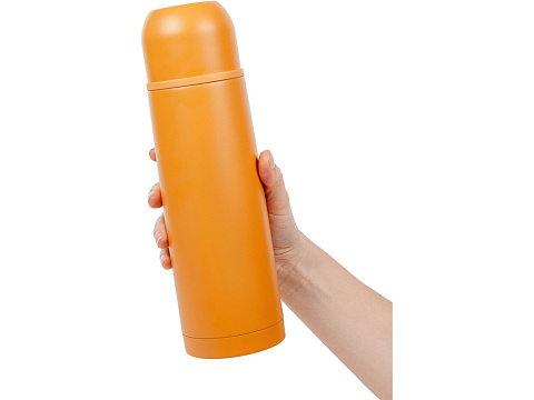 Термос Relaxika 101 (0,75 литра), желтый (без лого) - рис 14.