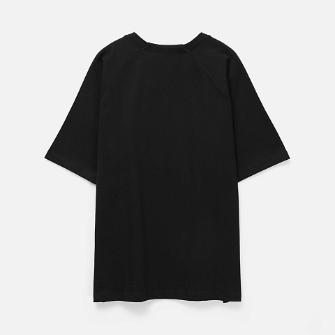 Футболка оверсайз унисекс Avenu, черная - рис 3.