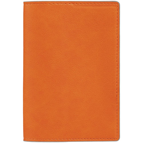 Обложка для паспорта Petrus, оранжевая - рис 2.