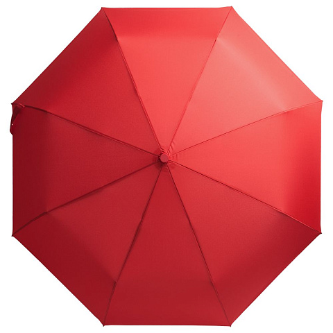 Зонт складной AOC, красный - рис 4.