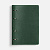 Ежедневник inStream, недатированный, зеленый - миниатюра