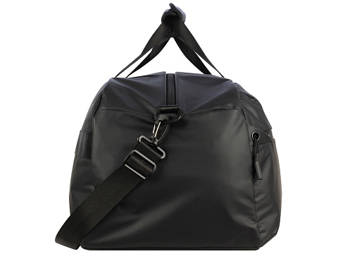 Сумка спортивная BUGATTI БЛАНК | BLANC, чёрная, тарпаулин/полиэстер, 52х26х27,5 см - рис 7.