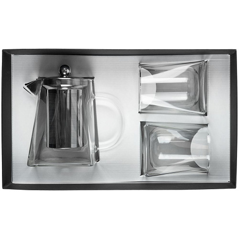 Чайный набор Quadroni в черной коробке - рис 3.