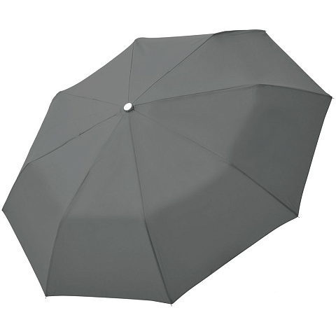 Зонт складной Fiber Alu Light, серый - рис 3.