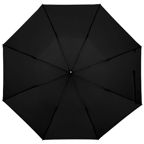 Зонт складной Rain Spell, черный - рис 3.