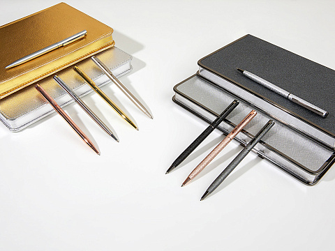 Ручка шариковая автоматическая BrunoVisconti® PALERMO цвет корпуса розовое золото, 0.7 мм - рис 3.