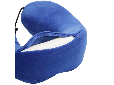 Подушка для путешествий с эффектом памяти Мемо Bluewinder Blue - рис 4.