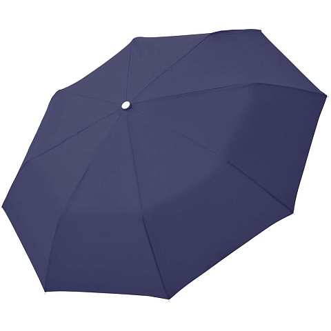 Зонт складной Fiber Alu Light, темно-синий - рис 3.