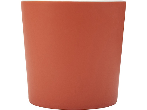 Cali Керамическая кружка объемом 370 мл с матовой отделкой - Оранжевый - рис 2.