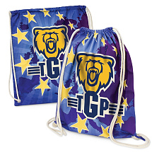 Рюкзак-мешок с возможностью полноцветной печати