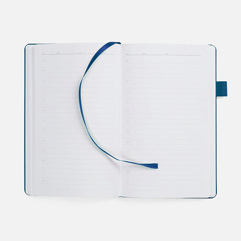 Ежедневник White Shall, недатированный, бело-синий - рис 7.
