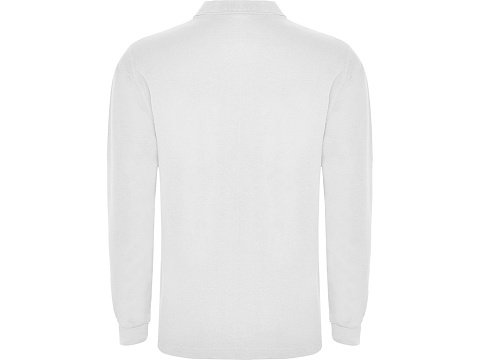 Рубашка поло Carpe детская с длинным рукавом, белый - рис 2.