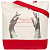 Холщовая сумка «Веревочки», красная - миниатюра - рис 2.