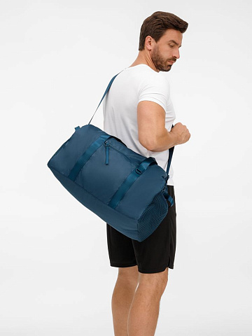 Спортивная сумка Verkko, темно-синяя - рис 13.