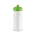 Бутылка для велосипеда Lowry, белая с зеленым - миниатюра