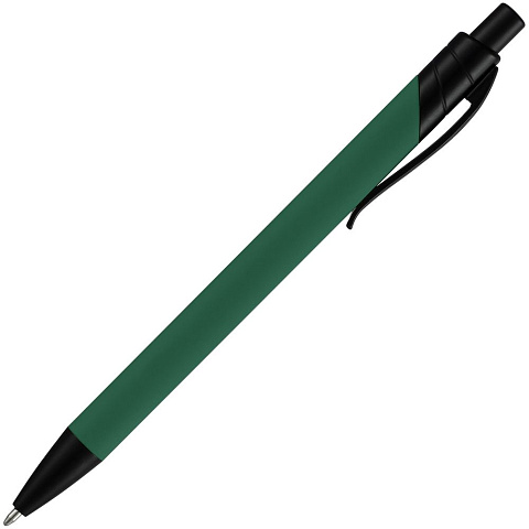 Ручка шариковая Undertone Black Soft Touch, зеленая - рис 4.