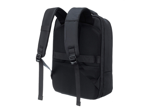 Рюкзак TORBER VOYAGE c отделением для ноутбука 17'', черный, полиэстер 900D, 31х17х44 см, 18 л - рис 3.