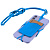 Картхолдер с креплением для телефона, синий - миниатюра - рис 4.