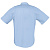Рубашка мужская с коротким рукавом Brisbane, голубая - миниатюра - рис 3.