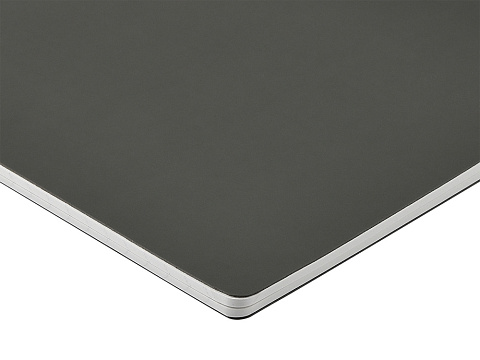 Тетрадь с каменной бумагой А5 Carrara 40 л., линейка, серый - рис 4.