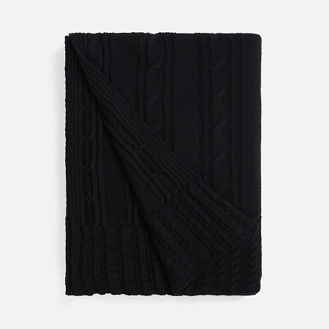 Плед Remitti, черный