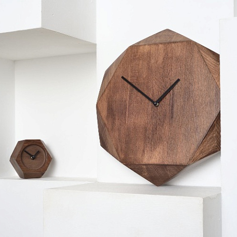 Настенные часы в деревянном корпусе - рис 5.