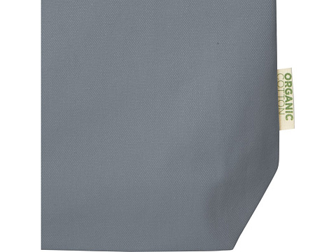 Orissa эко-сумка из органического материала GOTS, плотностью 270 г/м² - Серый - рис 4.