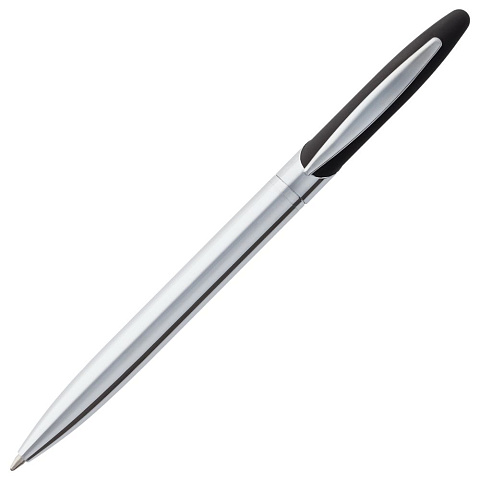 Ручка шариковая Dagger Soft Touch, черная - рис 4.