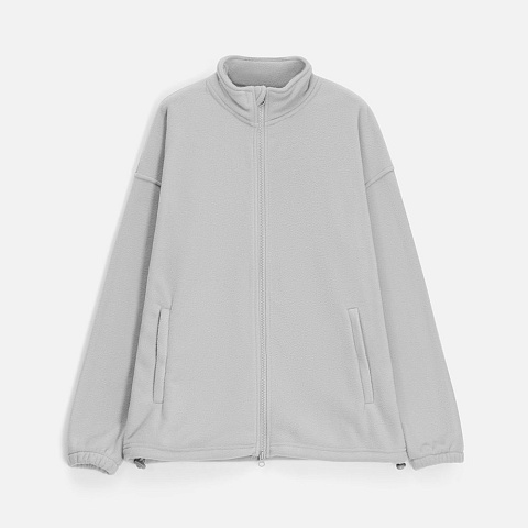 Куртка флисовая унисекс Nebo, светло-серая