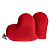 Подушка декоративная "Два сердца" - миниатюра - рис 2.